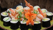 Sushi Ebi / Salát menu